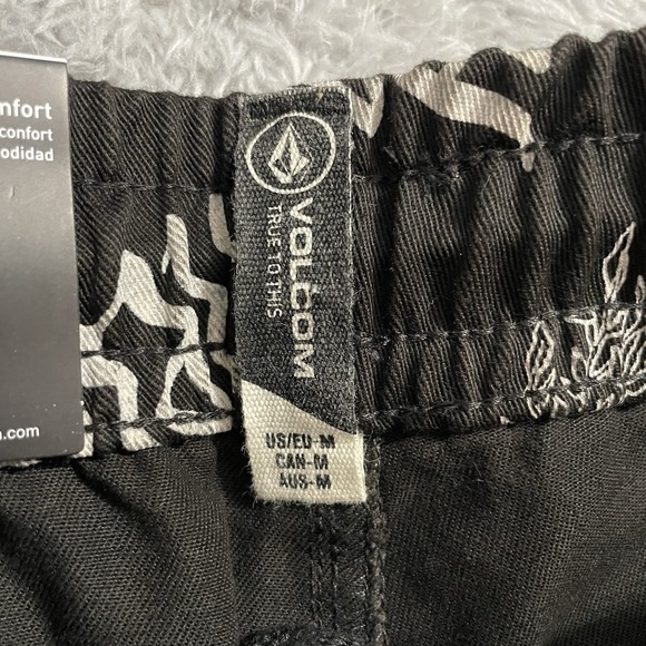 Volcom True To This Pants Size Med Featured Artist Vaderetro Elastic Waist Pants - Picture 2 of 11
